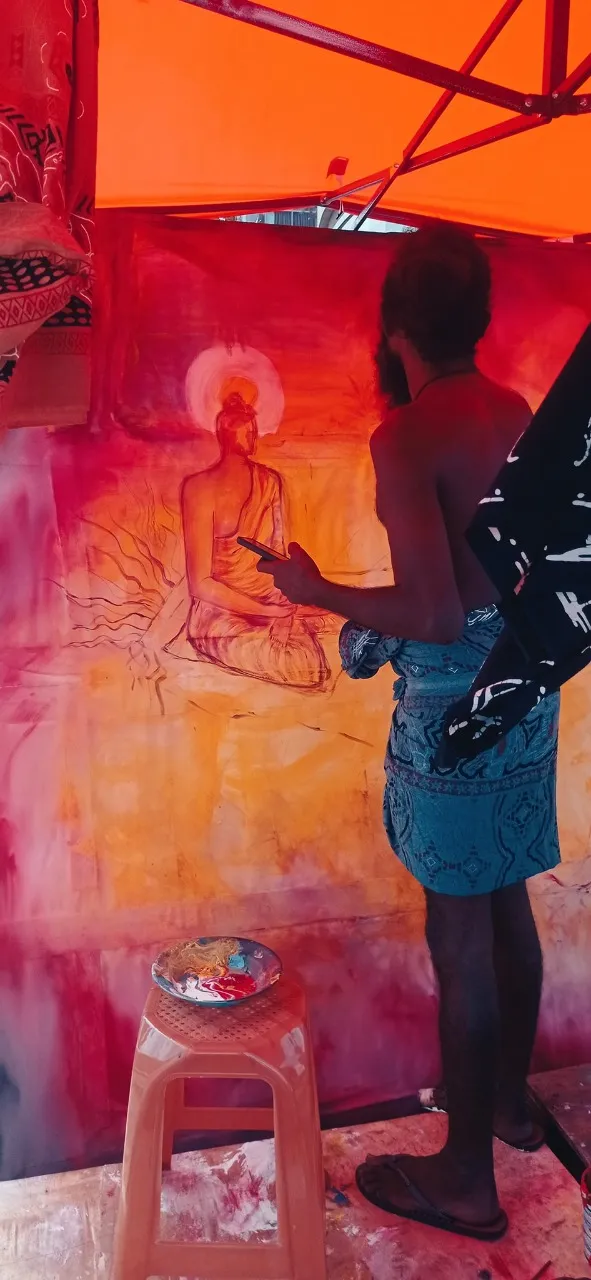 ගෝඨා ගෝ ගමේ වෙසක් සැරසිළි 4 WhatsApp Image 2022 05 15 at 11.27.36 AM