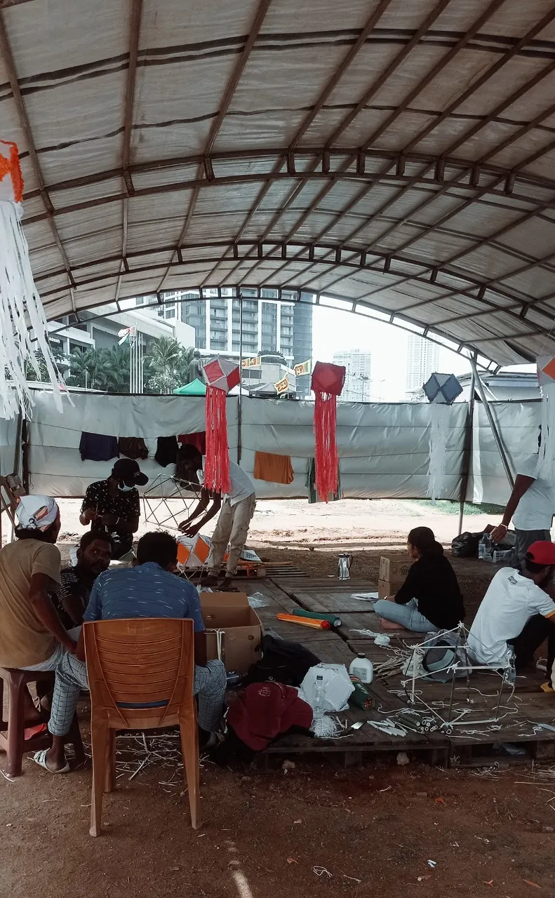 ගෝඨා ගෝ ගමේ වෙසක් සැරසිළි 2 WhatsApp Image 2022 05 15 at 11.27.37 AM