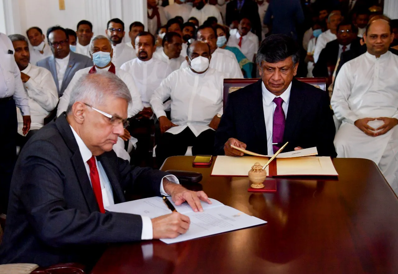 Breaking News -අගමැති ධුරයේ දිනේෂ් ගුණවර්ධන දිවුරුම් දෙයි (ඡායාරූප) 3 294536563 601589168194289 8986687390316791784 n