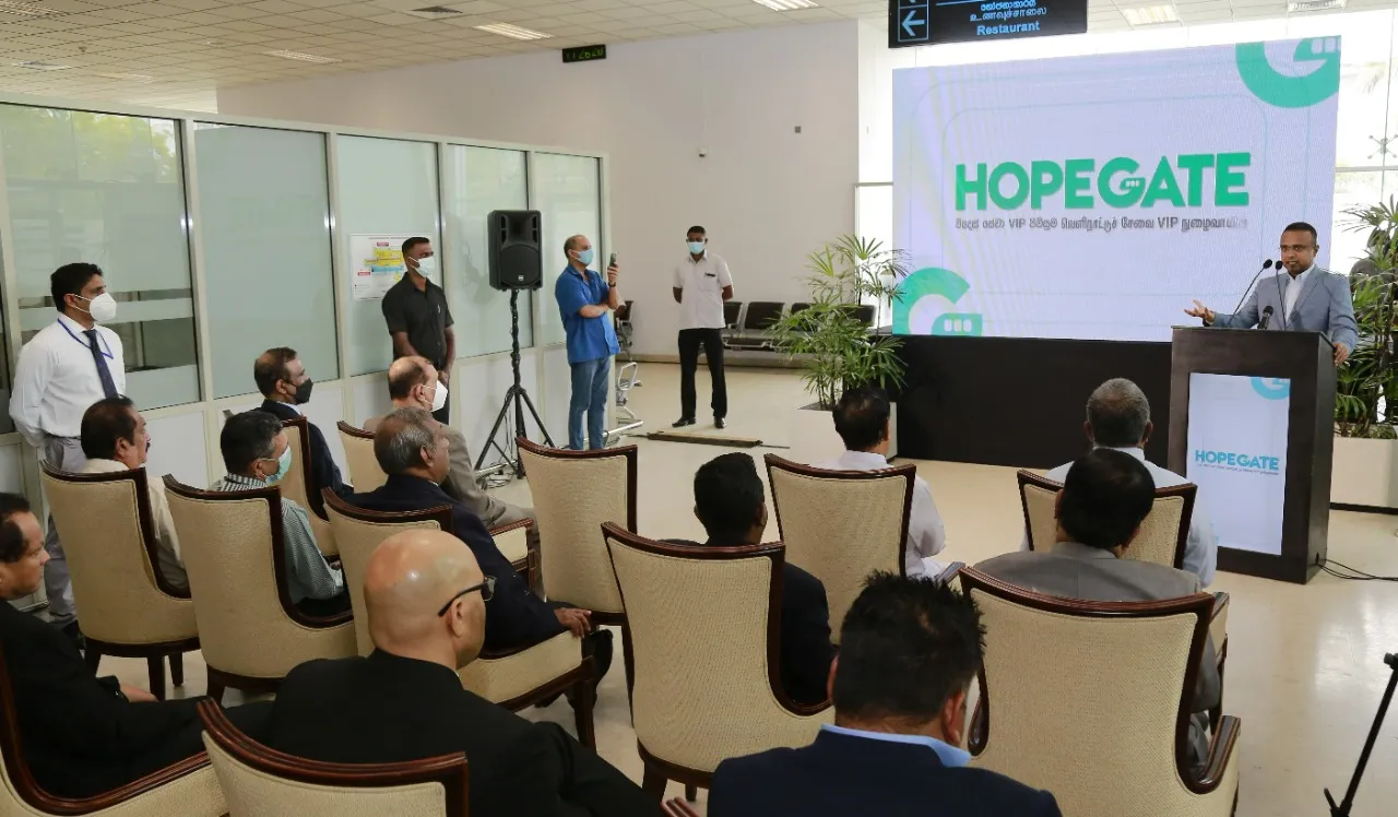 HOPE GATE කටුනායක ගුවන්තොටුපොලේදී විවෘත වෙයි 1 HOPE GATE කටුනායක 1