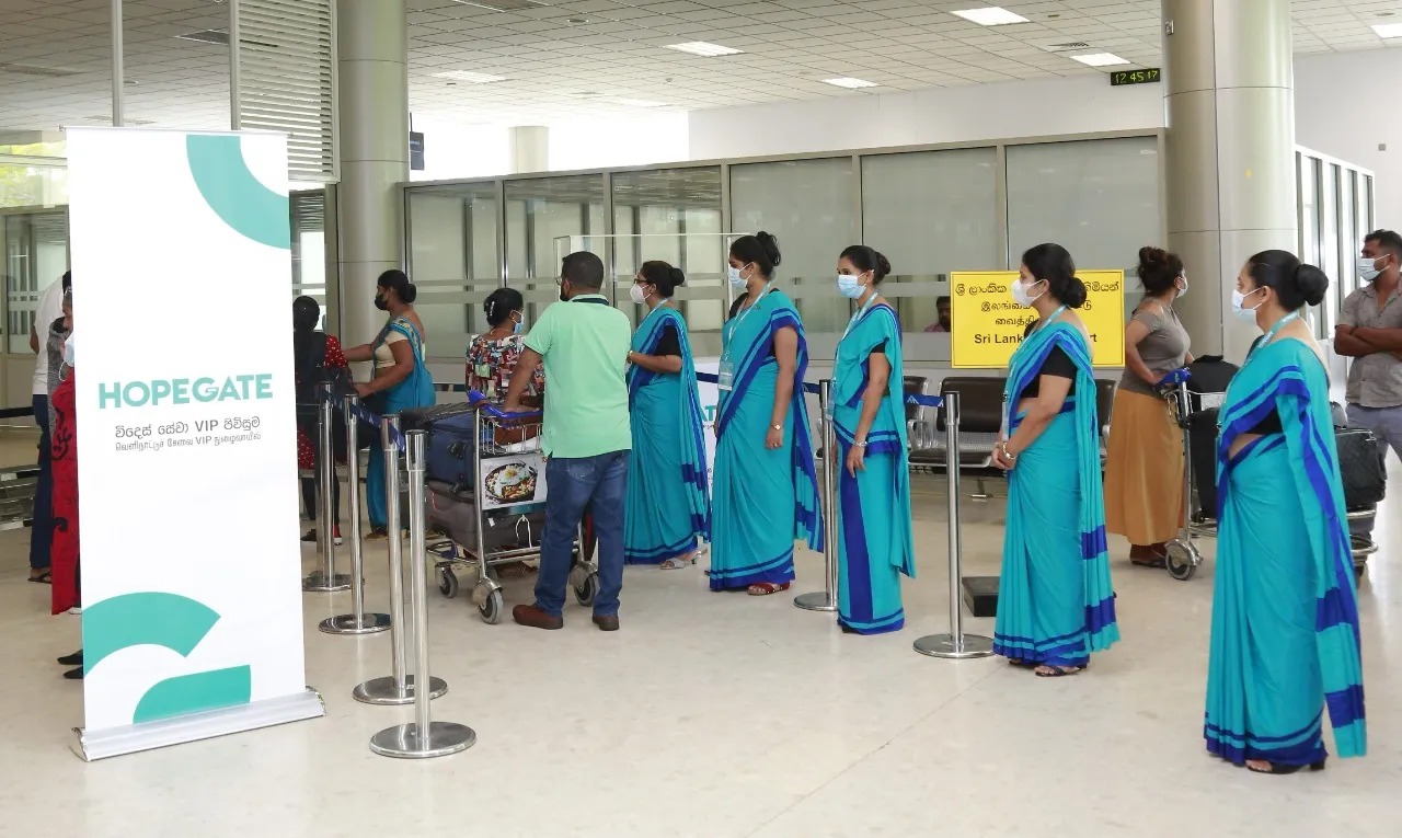 HOPE GATE කටුනායක ගුවන්තොටුපොලේදී විවෘත වෙයි 2 HOPE GATE කටුනායක 2