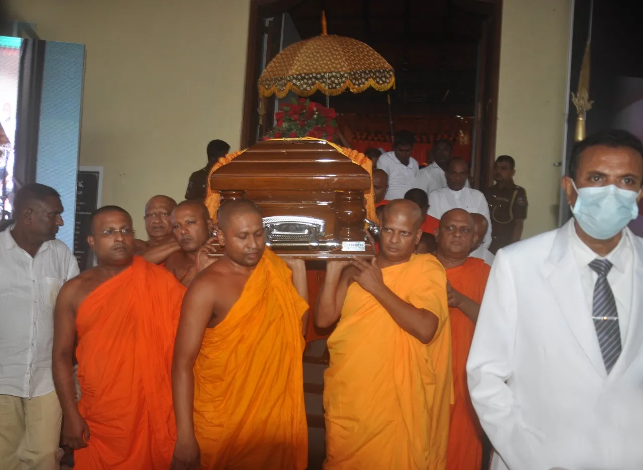 අටමස්ථානාධිපති ආචාර්ය පූජ්ය පල්ලේගම සිරිනිවාස නාහිමියන්ගේ ආදාහන පූජෝත්සවය 9 WhatsApp Image 2022 10 22 at 8.52.27 PM