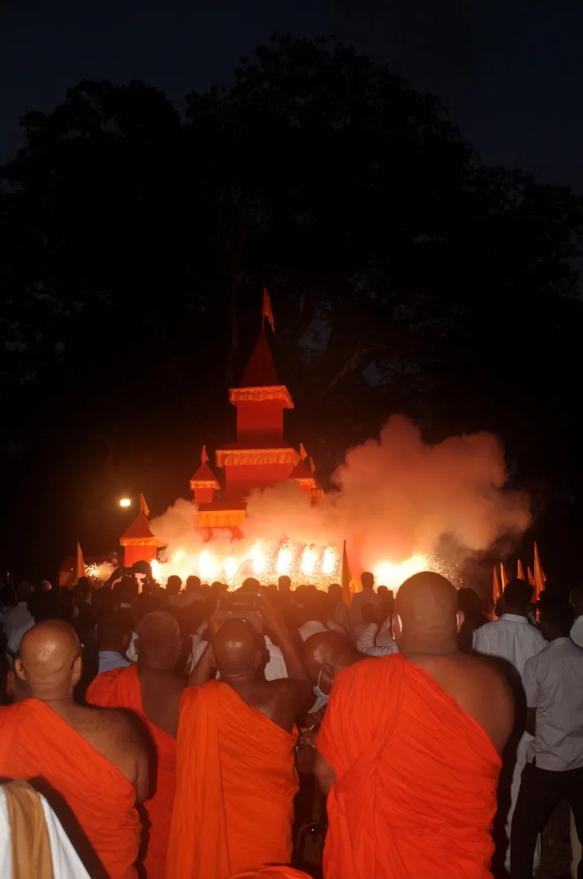අටමස්ථානාධිපති ආචාර්ය පූජ්ය පල්ලේගම සිරිනිවාස නාහිමියන්ගේ ආදාහන පූජෝත්සවය 14 WhatsApp Image 2022 10 22 at 8.52.35 PM