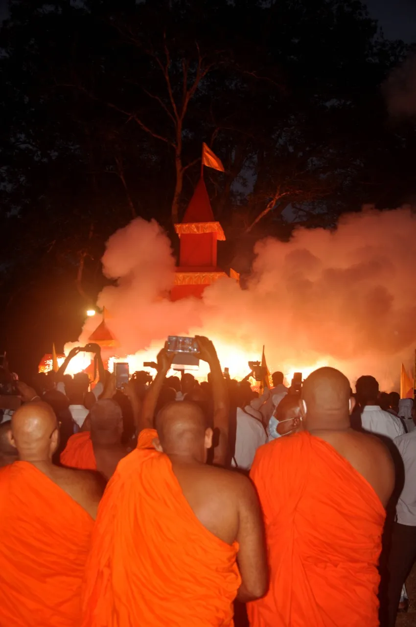 අටමස්ථානාධිපති ආචාර්ය පූජ්ය පල්ලේගම සිරිනිවාස නාහිමියන්ගේ ආදාහන පූජෝත්සවය 16 WhatsApp Image 2022 10 22 at 8.52.38 PM