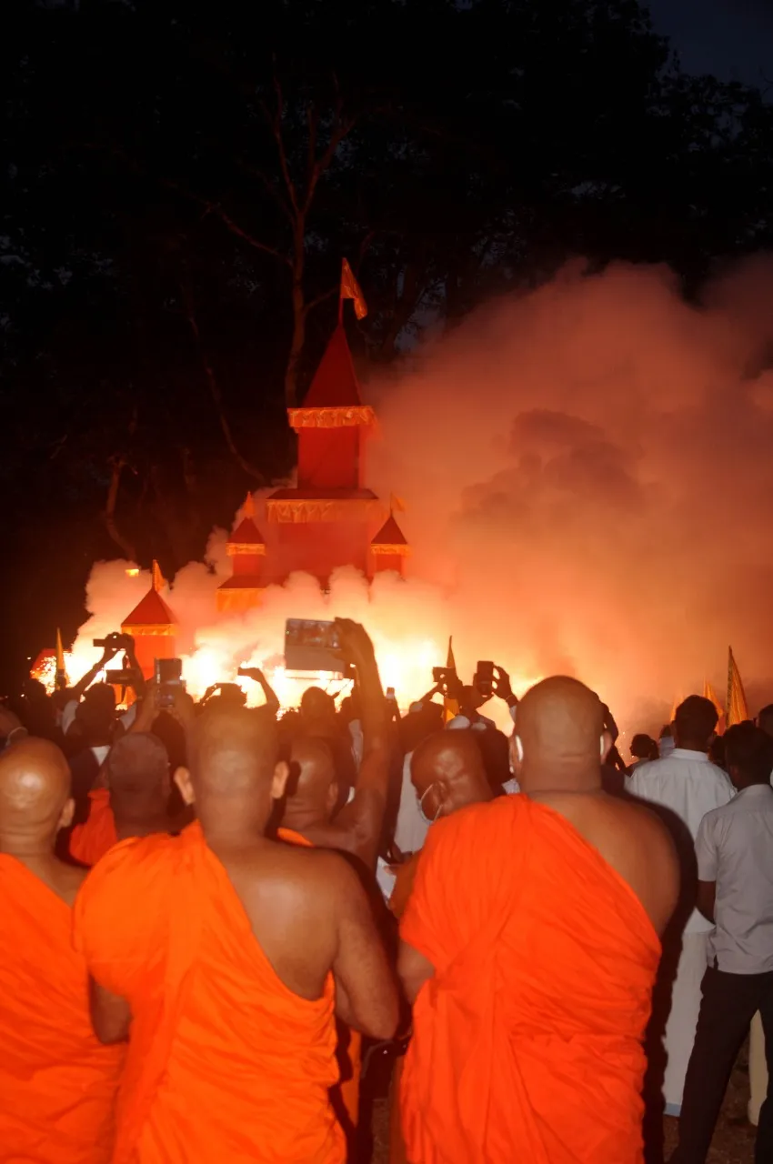 අටමස්ථානාධිපති ආචාර්ය පූජ්ය පල්ලේගම සිරිනිවාස නාහිමියන්ගේ ආදාහන පූජෝත්සවය 17 WhatsApp Image 2022 10 22 at 8.52.40 PM