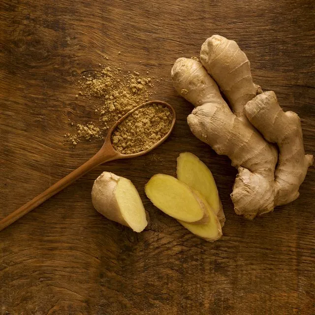 ginger root and powder royalty free image 1608745295