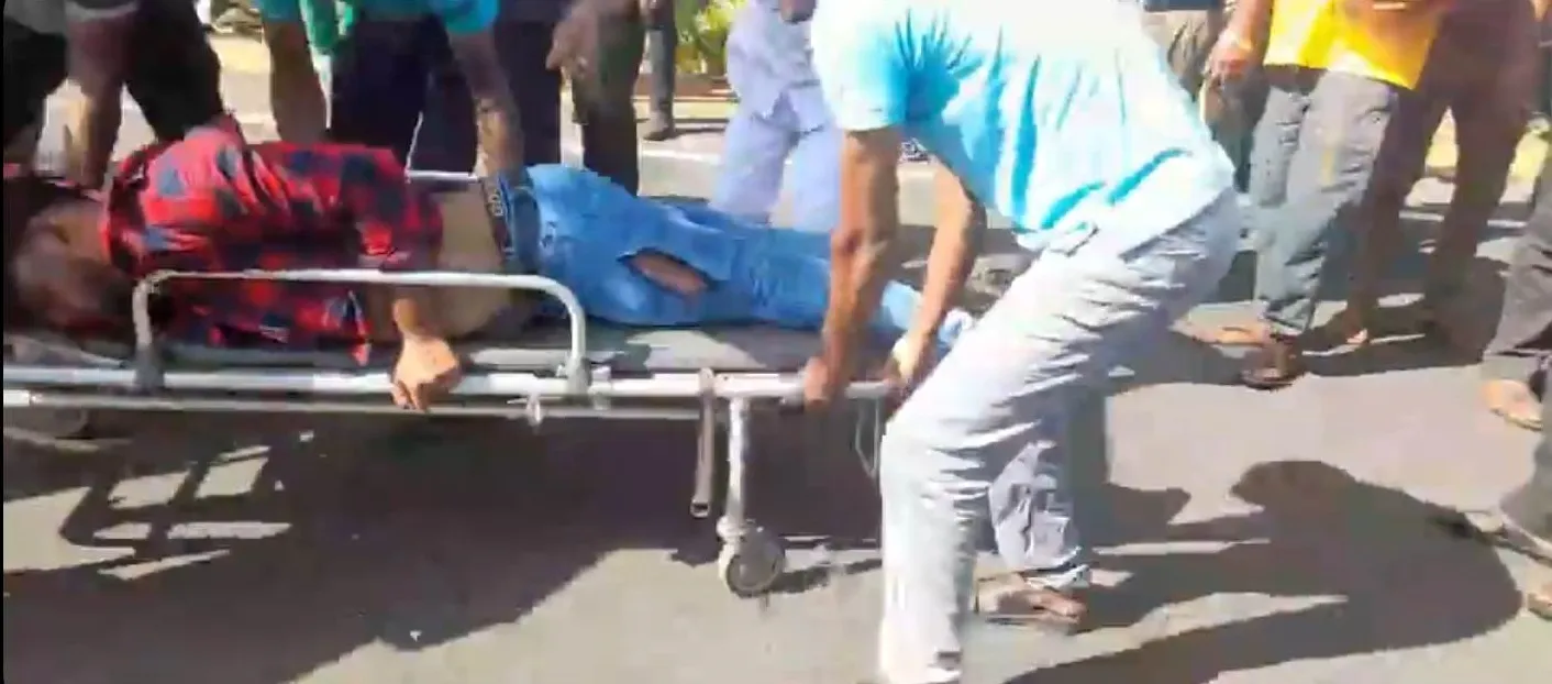 පොලිස් ඩිෆෙන්ඩර් රථයේ ගැටුණු තරුණයා ජීවිතක්ෂයට (ඡායාරූප) 4 10 1