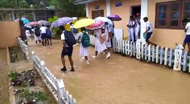 බගවන්තලාවට තද වැසි කෙසෙල්ගමුඔය පිටාර ගලයි(ඡායාරූප) 9 13 1