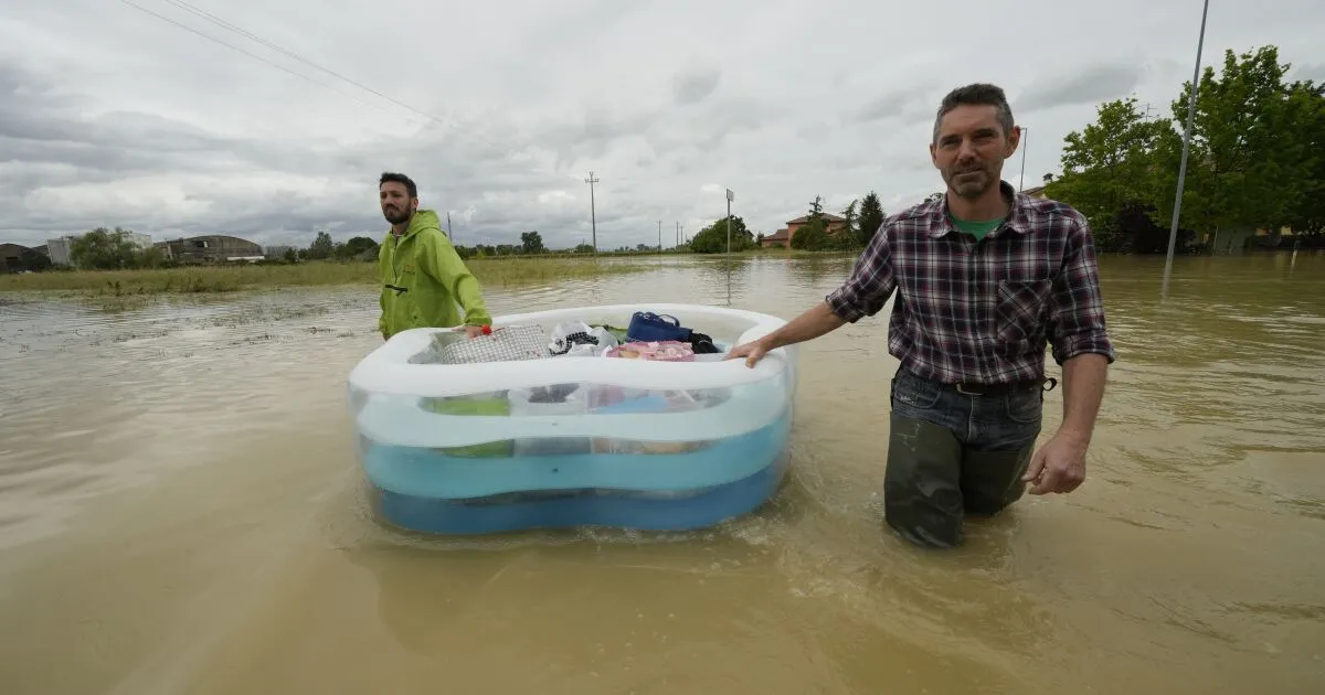 AP EXPLAIN Floods in Italy example of extreme weather