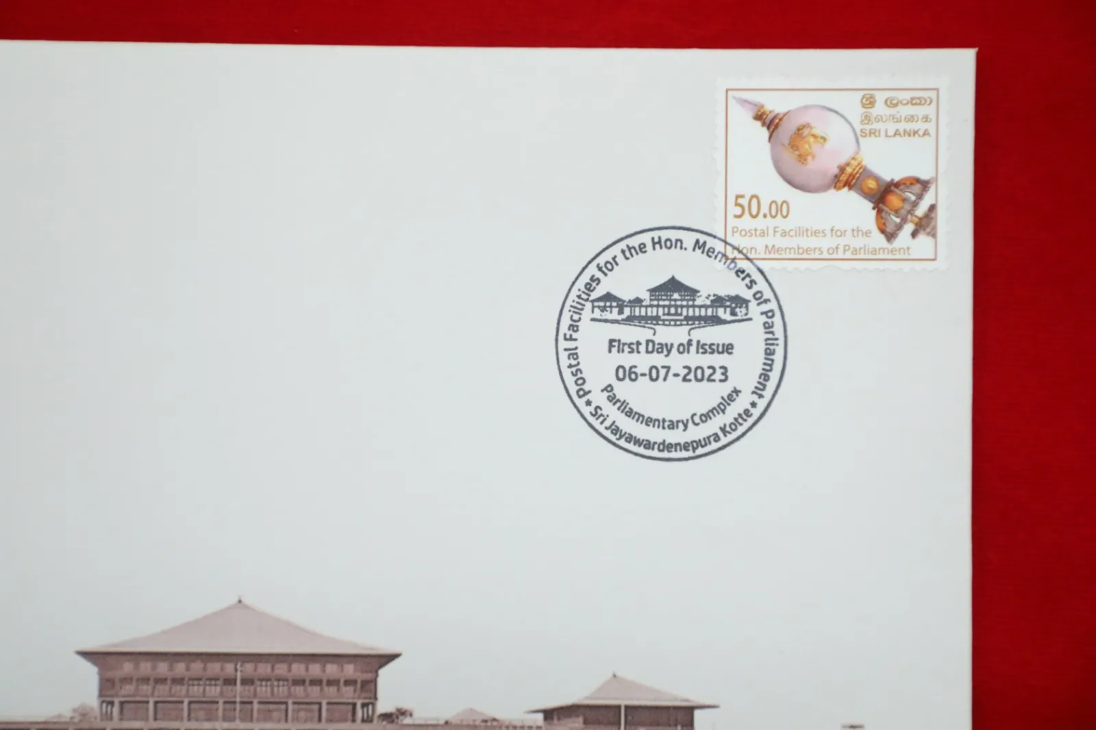 පාර්ලිමේන්තු මන්ත්රීවරුන්ගේ තැපැල් කටයුතු සඳහා නව තැපැල් මුද්දරයක් (ඡායාරූප) 13 News Stamp Release 20230706 13