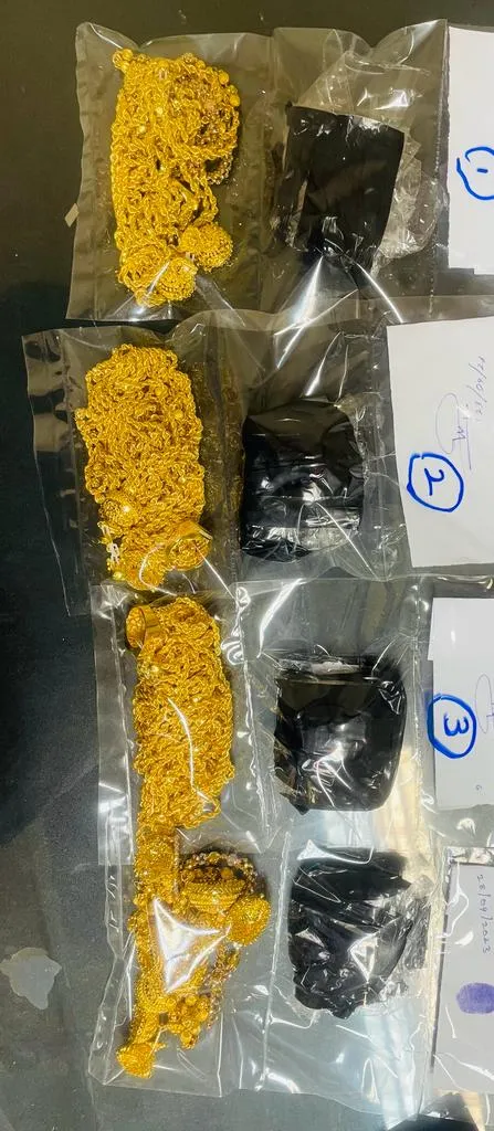 එක් කෝටි දෙලක්ෂයක රන් ගෙන ආ කතක් ගුවන්තොටේ දී මාට්ටු (ඡායාරූප) 2 IMG 20230928 WA0051