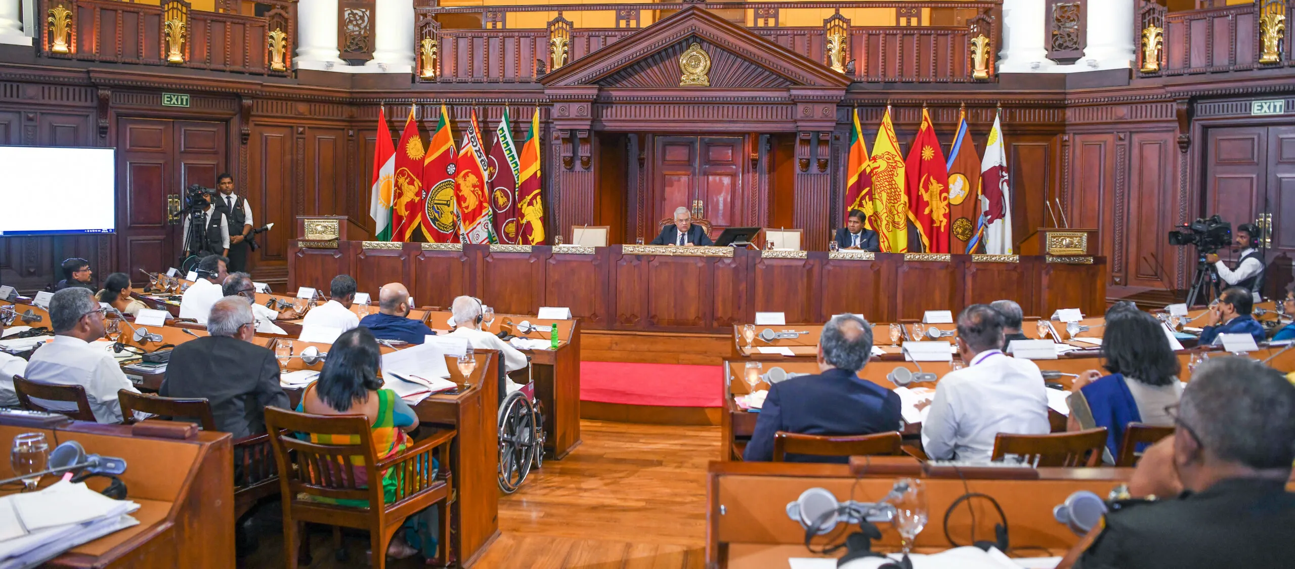 ජනපති සහ උතුරු නැගෙනහිර නියෝජනය කරන ද්රවිඩ පාර්ලිමේන්තු මන්ත්රීවරුන් අතර හමුවක් 3 Meeting with TNA 3 scaled