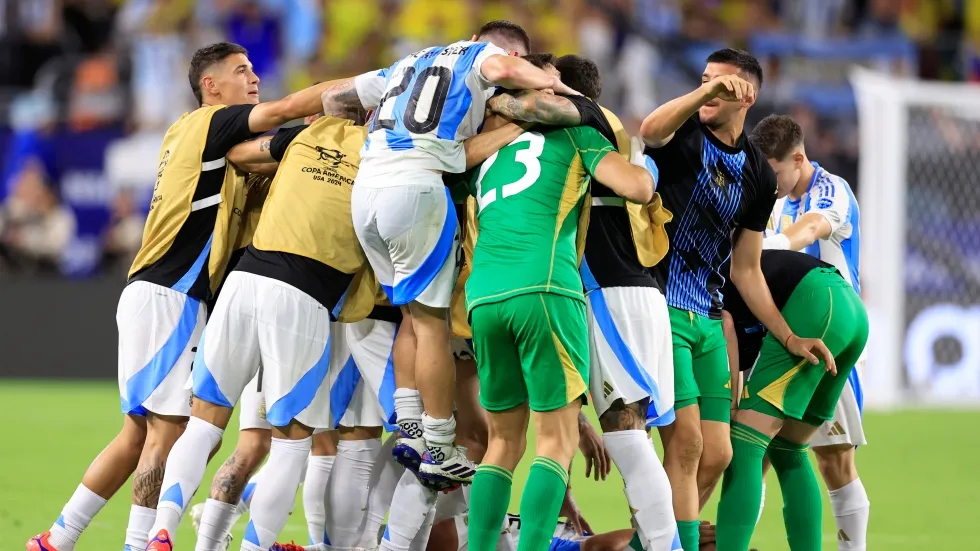 argentina celebrates