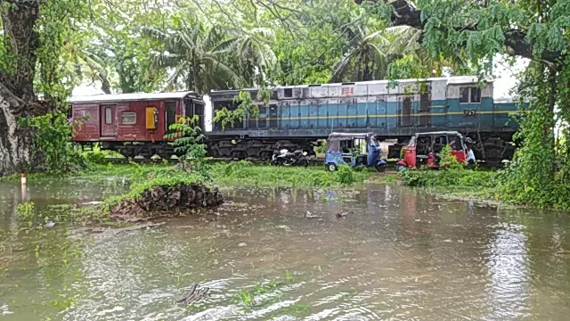 ගසක් කඩා වැටී දුම්රිය ධාවනයට බාධා (ඡායාරූප) 5 IMG 20240821 0841102