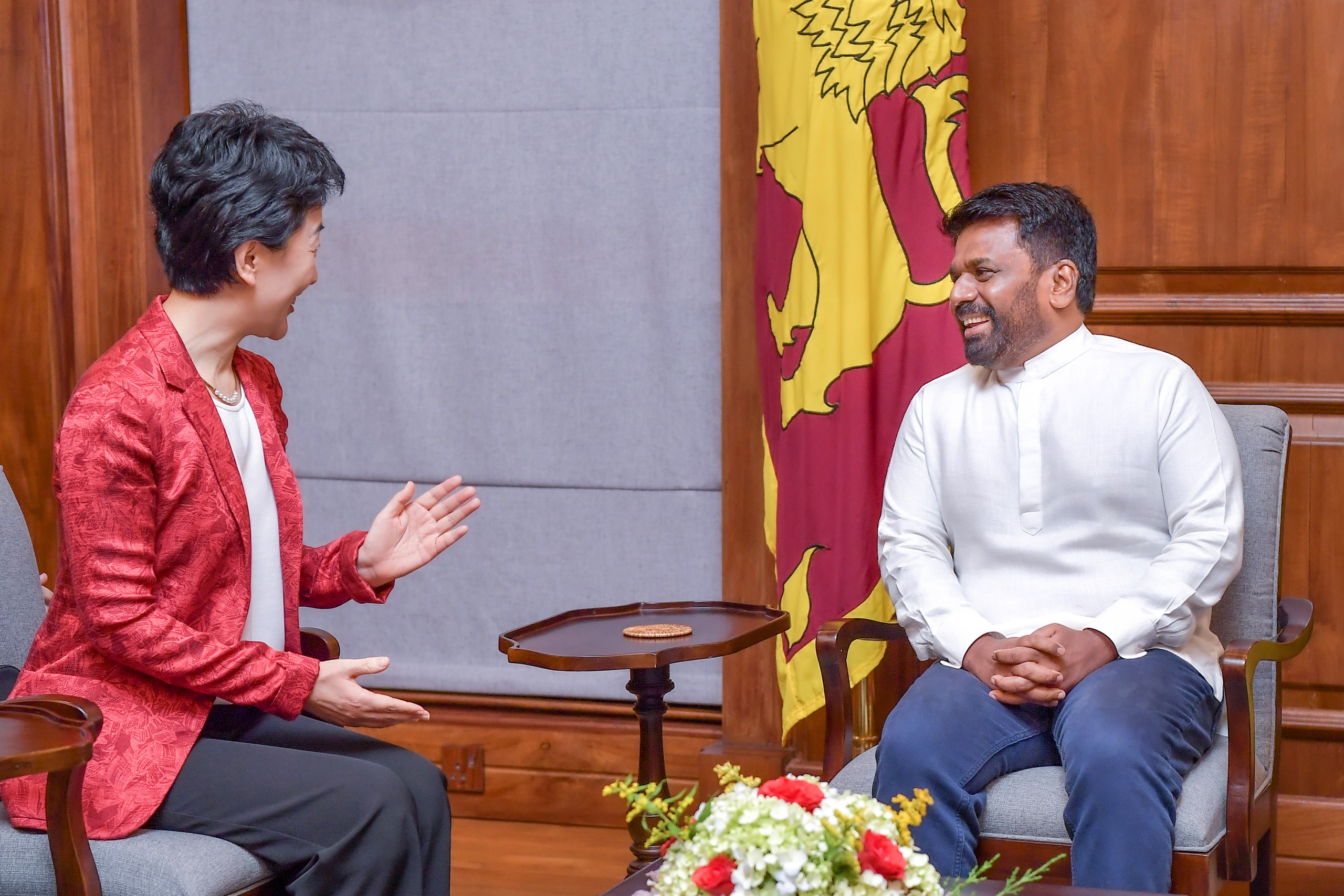 Chinese Vice Minister Pays Courtesy Call on President 2