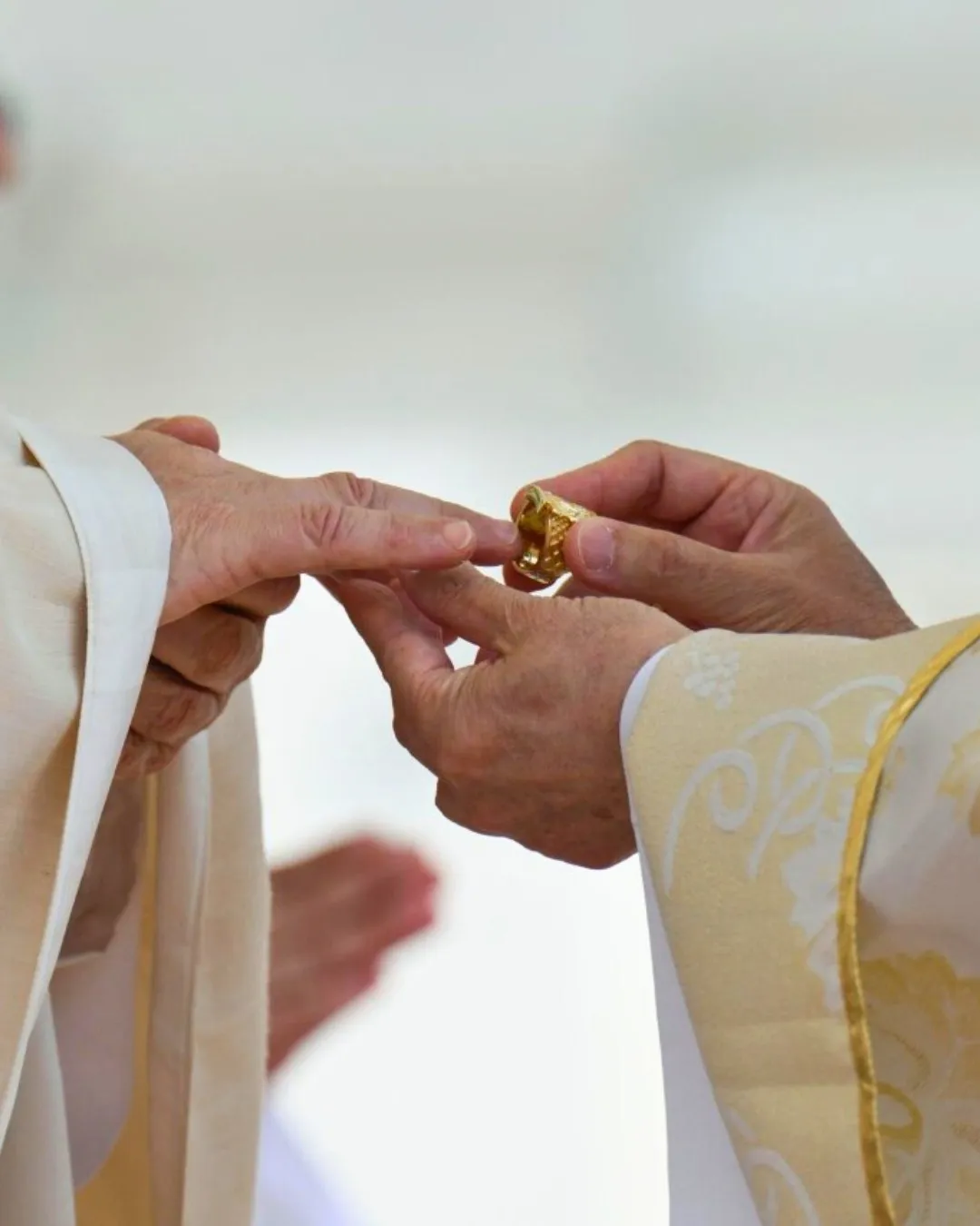 14 වන ලියෝ පාප්වහන්සේට ධීවරයාගේ මුද්ද පිළිගන්වයි (ඡායාරූප) 4 494224814 1134530668708741 759231790308997858 n