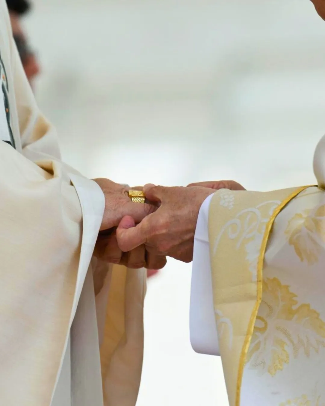 14 වන ලියෝ පාප්වහන්සේට ධීවරයාගේ මුද්ද පිළිගන්වයි (ඡායාරූප) 2 499545707 1134530738708734 8838697179101532522 n