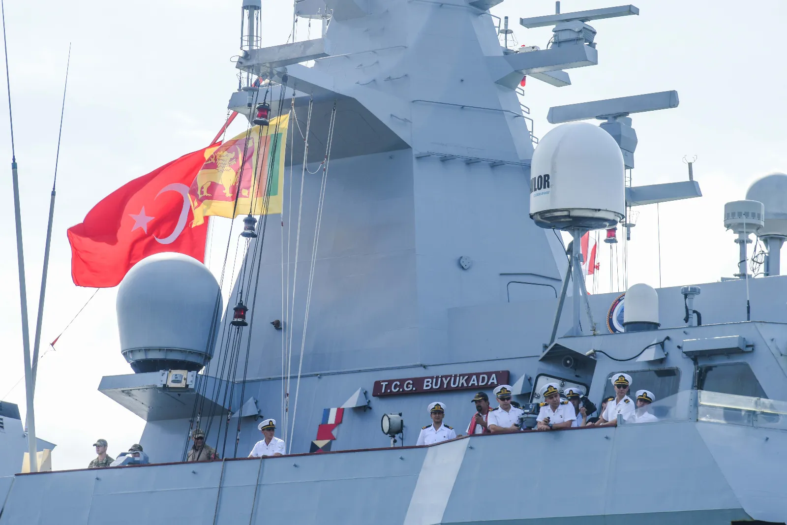 තුර්කි නාවික හමුදාවේ නෞකාවක් දිවයිනට (ඡායාරූප) 3 WhatsApp Image 2025 06 14 at 9.10.09 AM