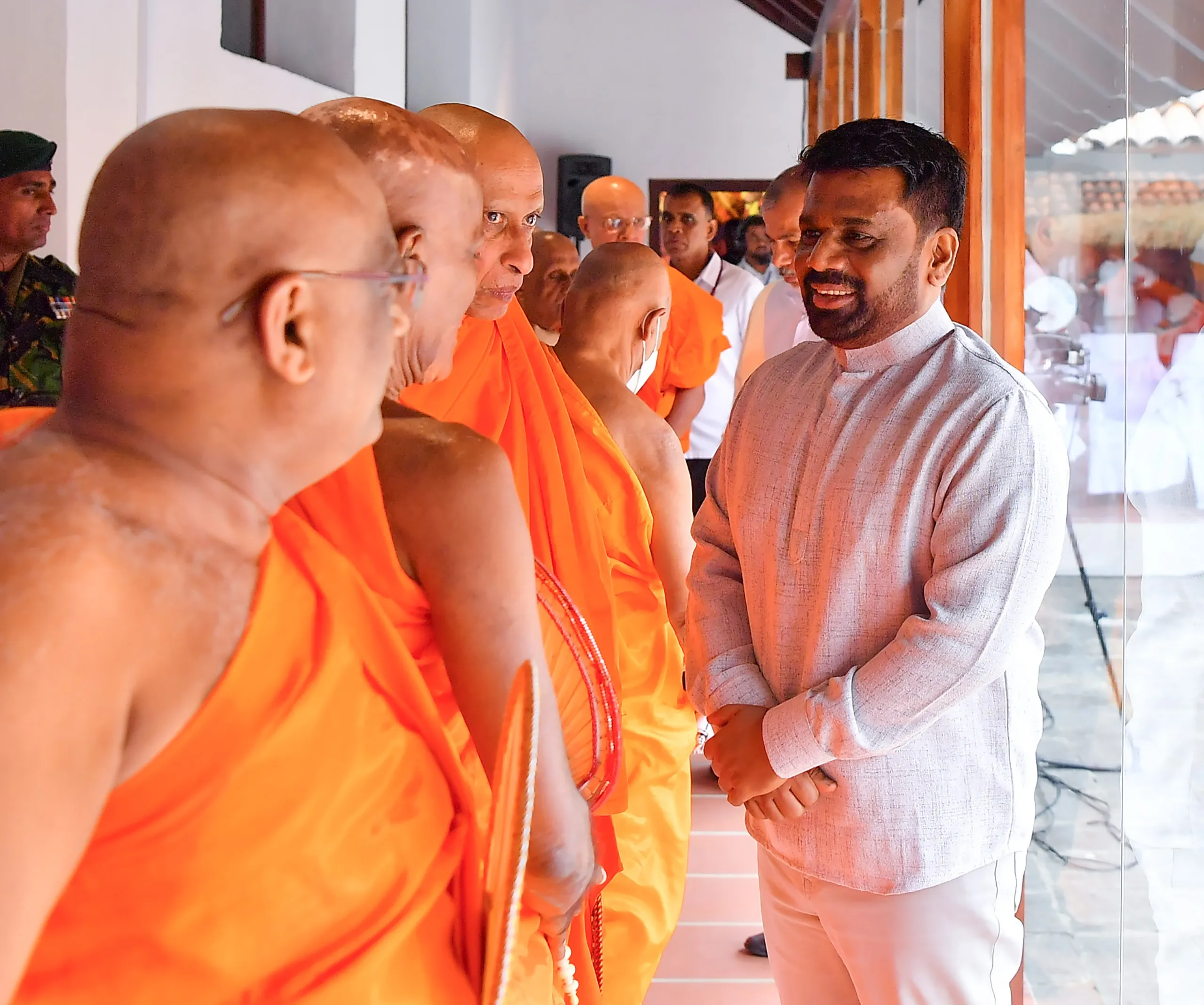 ජනපති අතින් විවෘත වූ ඇහැලේපොළ වලව්වේ ඉටි රූප කෞතුකාගාරය (ඡායාරූප) 5 Wax Museum Opening Ceremony Kandy 5