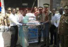 කොළඹ අවතැන් වූ අයට මැගසින් බන්ධනාගාරයේ රැඳවියන්ගෙන් ආධාර