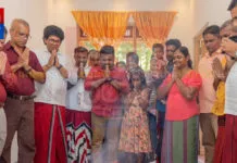 දිට්වා වන්දිවලින් ඉදිකළ නව නිවසක අවුරුදු සැමරීමට එක් වූ ජනපති අනුර