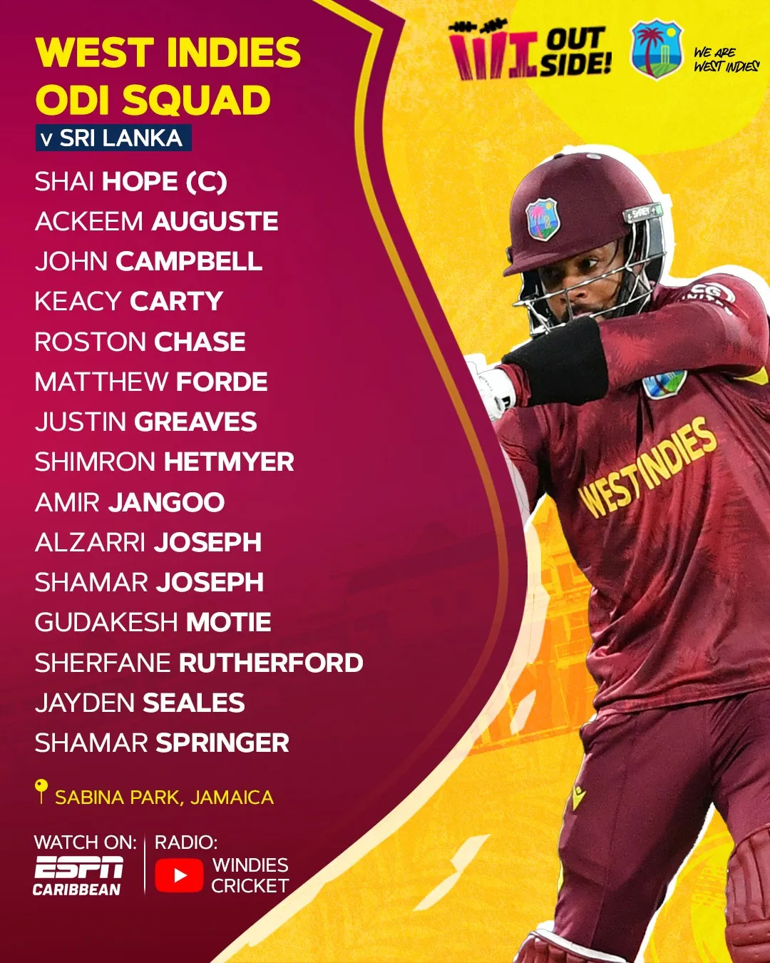 ප්රබලයින් රැසකගෙන් යුත් බටහිර ඉන්දීය කොදෙව් එක්දින සංචිතය නම්කෙරේ 1 4