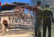 වෙසක් දවසේ ථූපාරාමයේ සහ රන්කොත් වෙහෙරේ පිංකැට සොරකම් කරලා